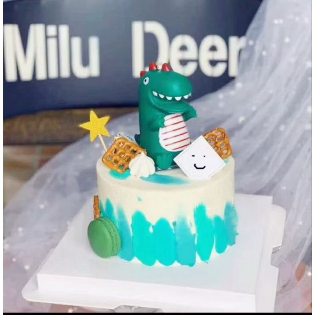 TOPPER DINOSAURUS CAKE BIRTHDAY ANAK POHON POHON DINO