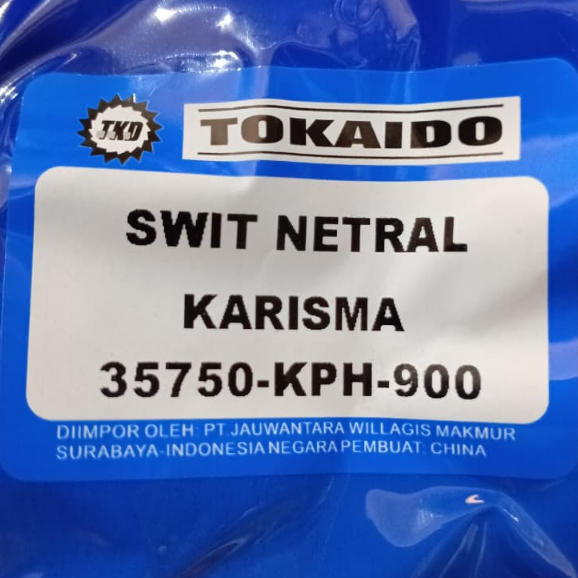 Swit Netral Netral Switch Tokaido karisma