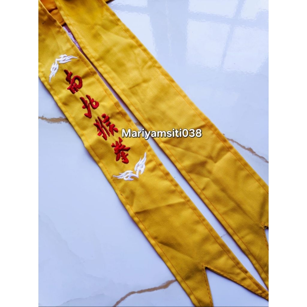 Sabuk kuning drill bordir sabuk kuning iks bordir sabuk kuning ikspi kera sakti