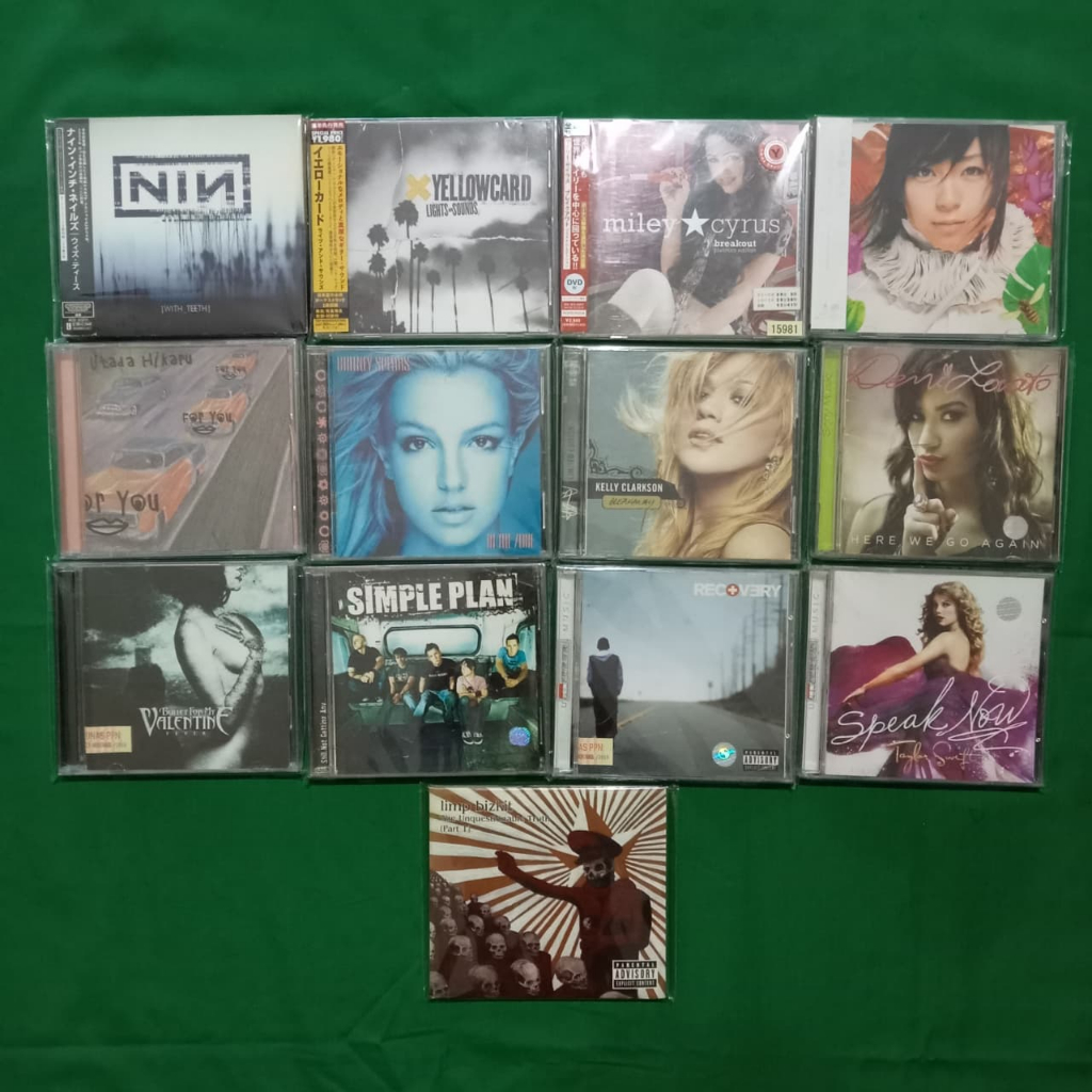 [USED ITEMS] CD Original - Worldwide Part 9 - Nine Inch Nails / NIN - Yellowcard - Miley Cyrus - Uta