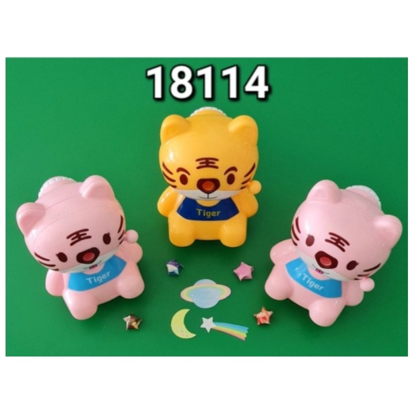 Rautan Meja Tiger 18114  Karakter || Rautan Putar Pensil Tiger 18114 Karakter