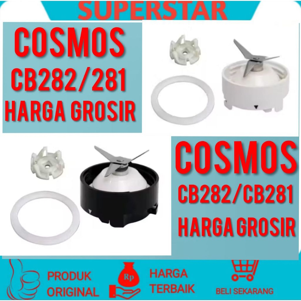 pisau blender cosmos pisau mounting blender cosmos monting pisau cosmos  cb282g/cb282p/281p aslli or