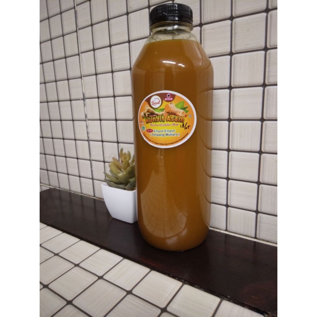 Kunyit Asam Special Empot/Teripang mutiara 1L