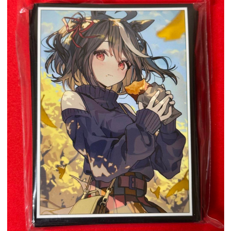 Card Sleeve TCG Comic Market ( Comiket ) - Uma Musume - Kitasan Black