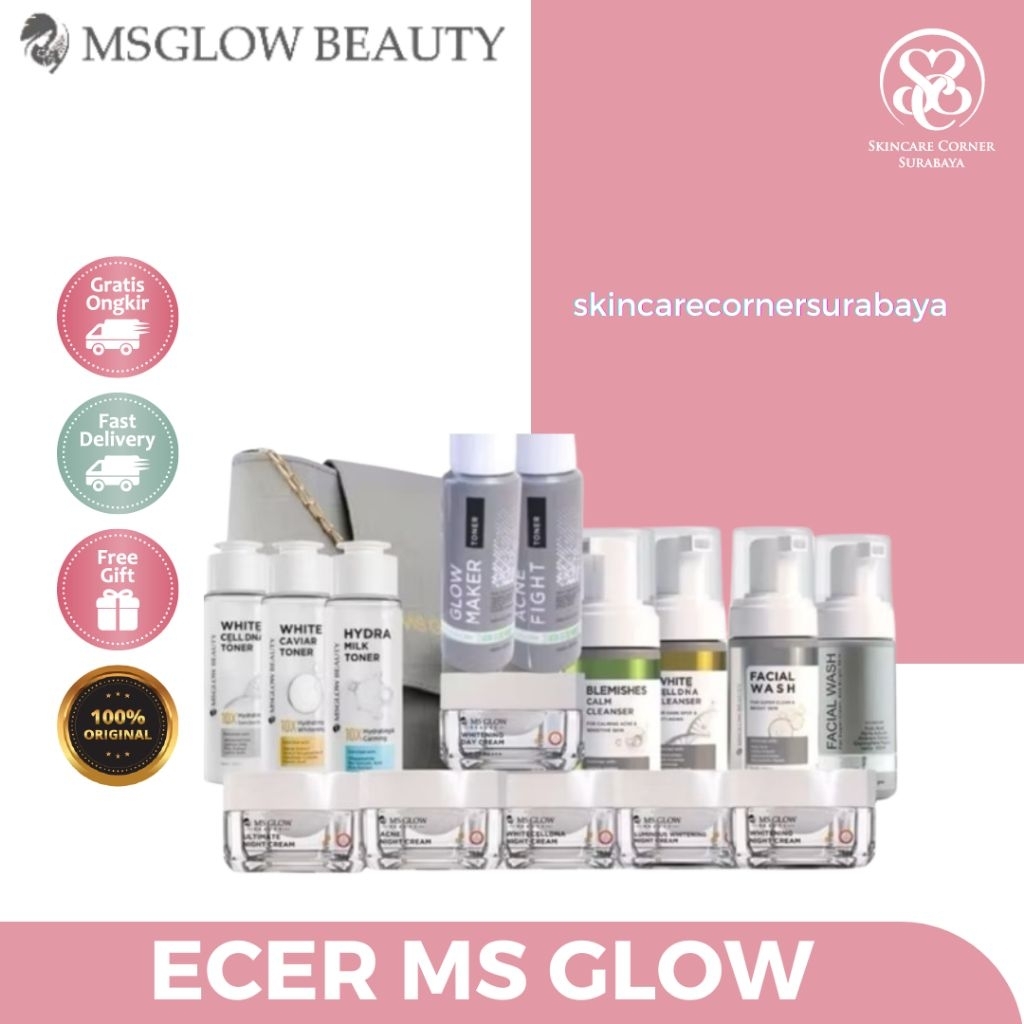 MS GLOW ECER (SATUAN)
