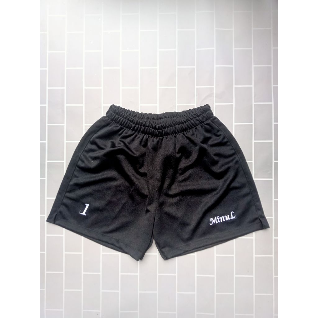 kolor voli wanita costum nama+nomor(belah pinggir)