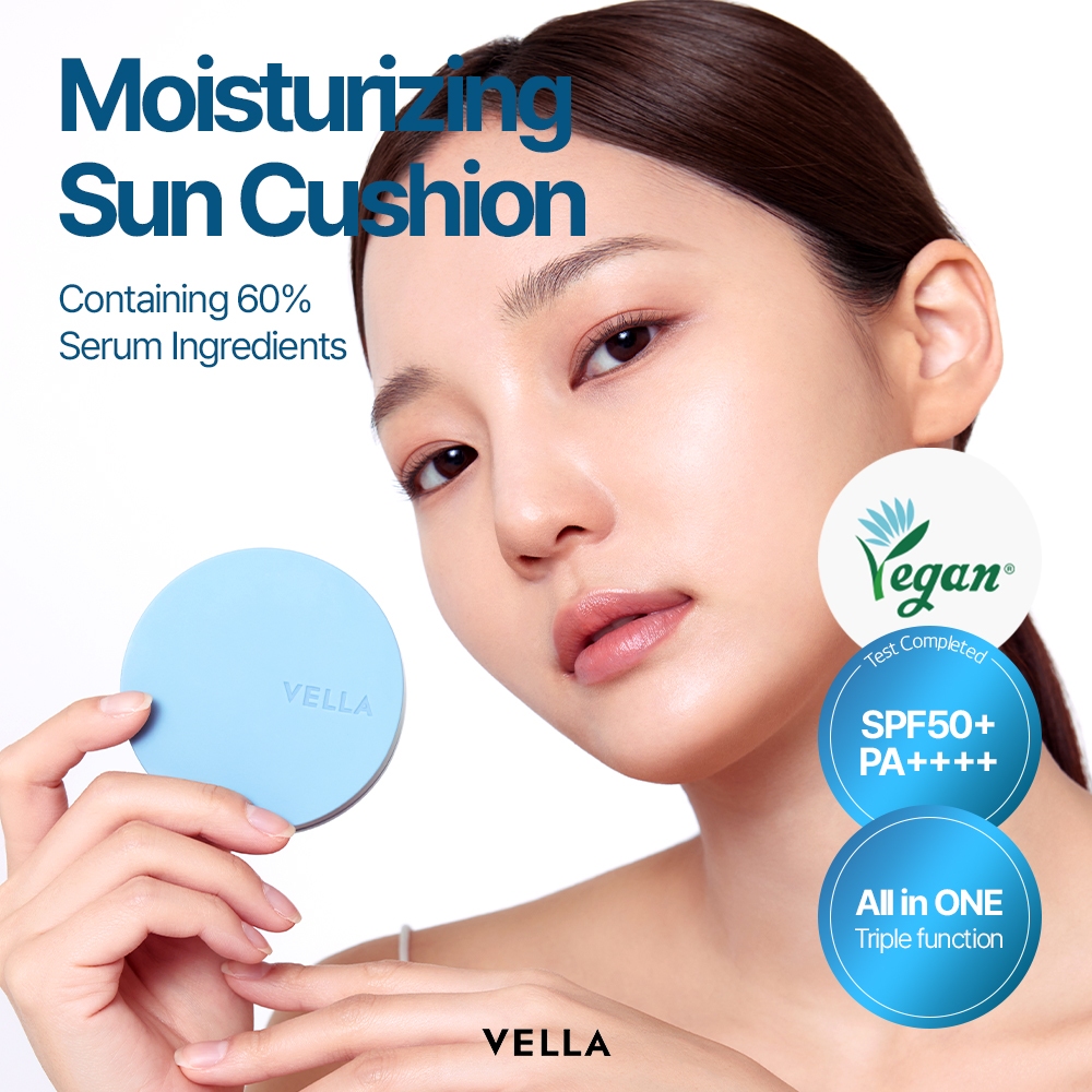 Vella Skin Fit In Serum Matte Cushion 12gr