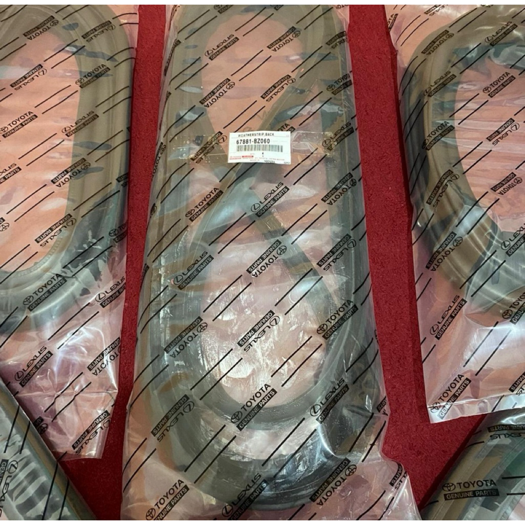karet pintu karet bagasi peredam bagasi toyota rush terios 2005-2015
