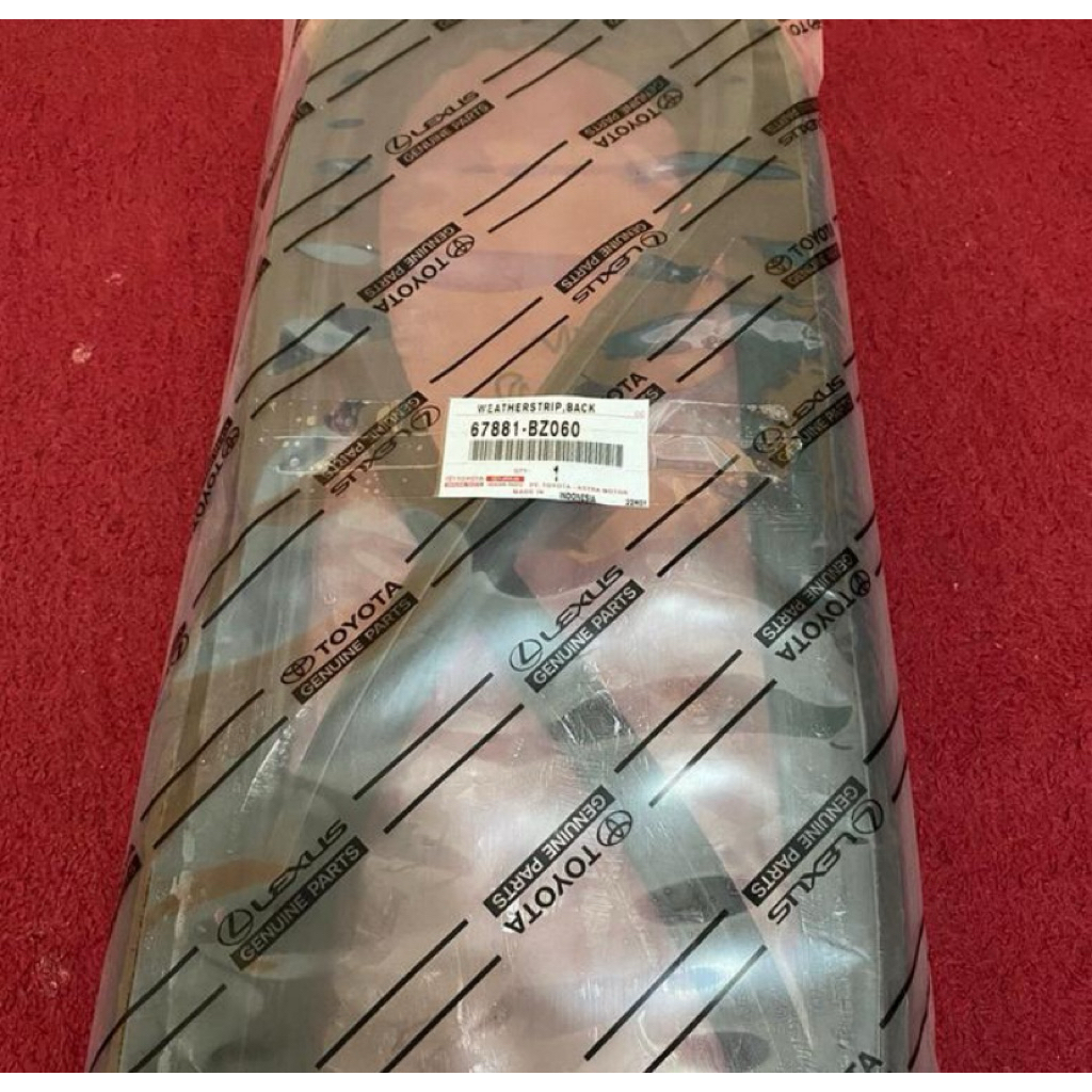 karet pintu karet bagasi peredam bagasi toyota rush terios 2005-2015