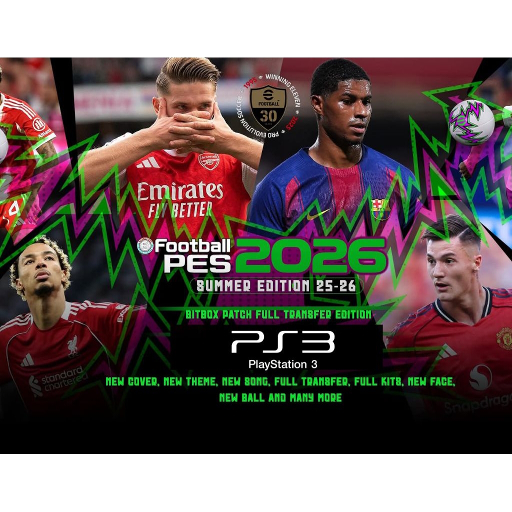 Efootball Terbaru PS3 Original All Type