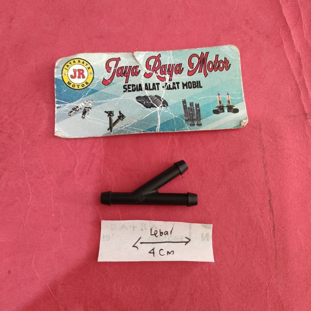 Sambungan Selang air wiper Lurus / Y / L / T Wiper Mobil Universal