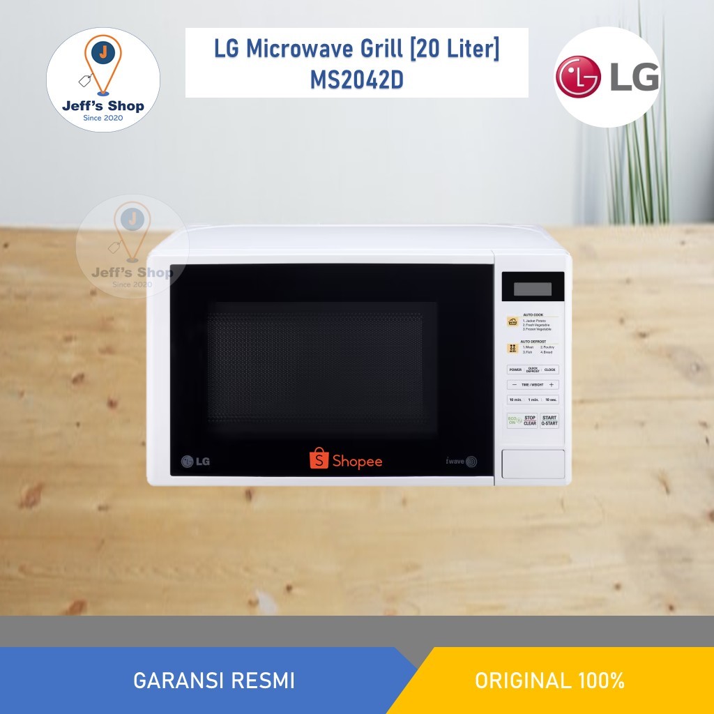 LG Microwave Grill [20 Liter] MS2042D