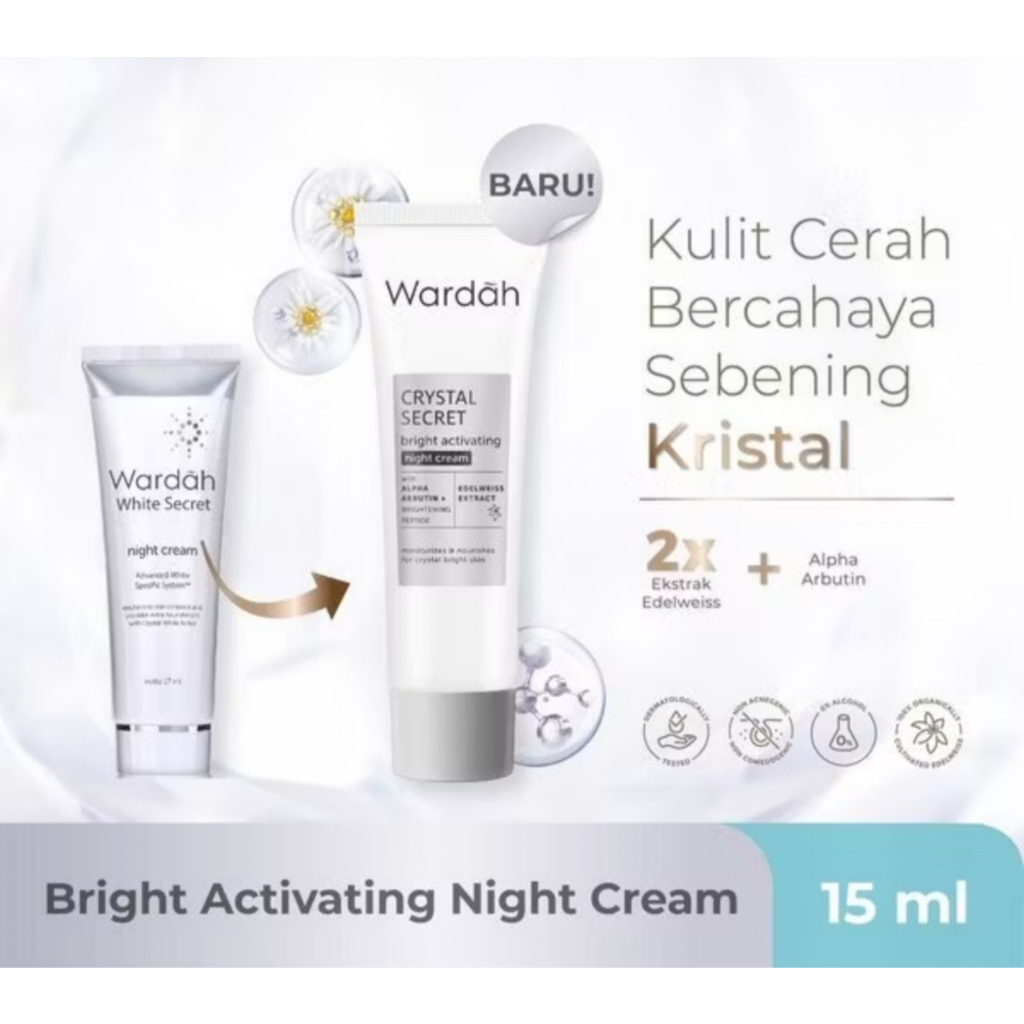 Wardah Crystal Secret Night Cream