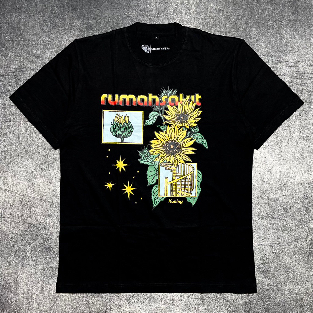 Ready Stock - Tshirt RUMAHSAKIT - KUNING Official Merchandise