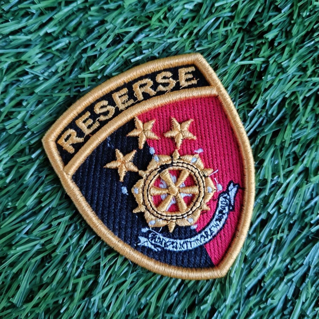 Brevet PDL Reserse Polri Bordir Timbul / Brivet Reserse / Bet Reserse
