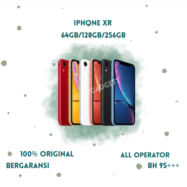 XR 64GB/128GB/256GB Fullset Second 100% Original
