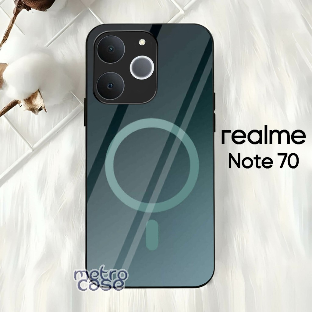 Softcase Hp Glass Kaca Kilau REALME NOTE 70 - REALME NOTE 70 2025 - NOTE 70 - REALME NOTE 70 - G76