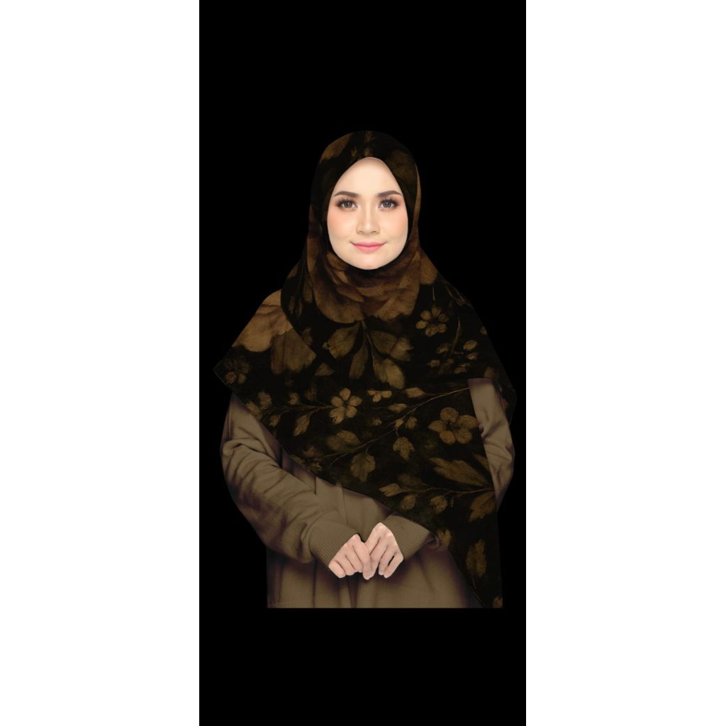 arrasyid - Kerudung Wanita TIERACK - Kerudung Motif Segi Empat