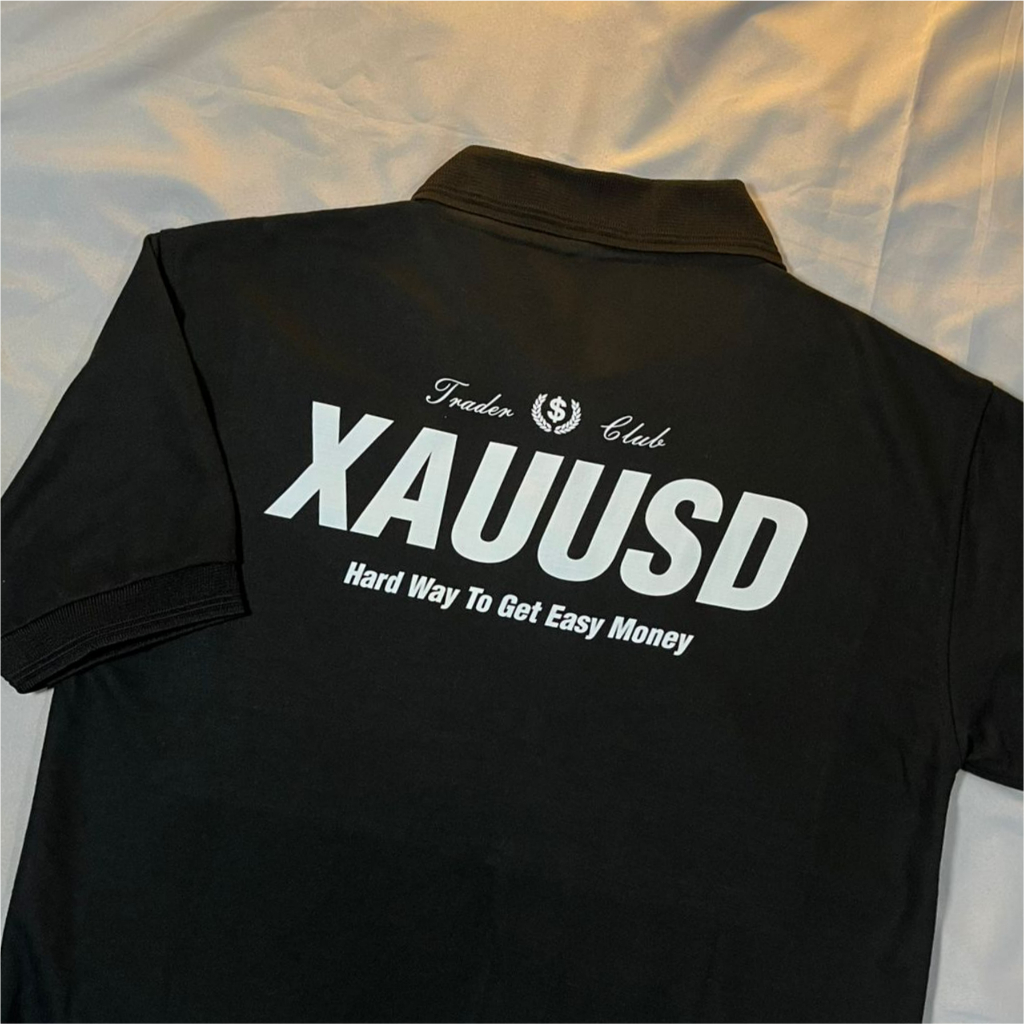 Polo Shirt XAUUSD Series Kaos Trader Fx