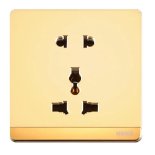 Stop Kontak International Decora Gold White Nero Q710UU