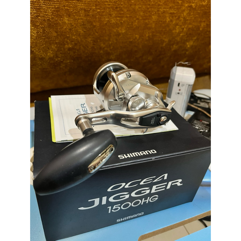 shimano ocea jigger 1500HG like new