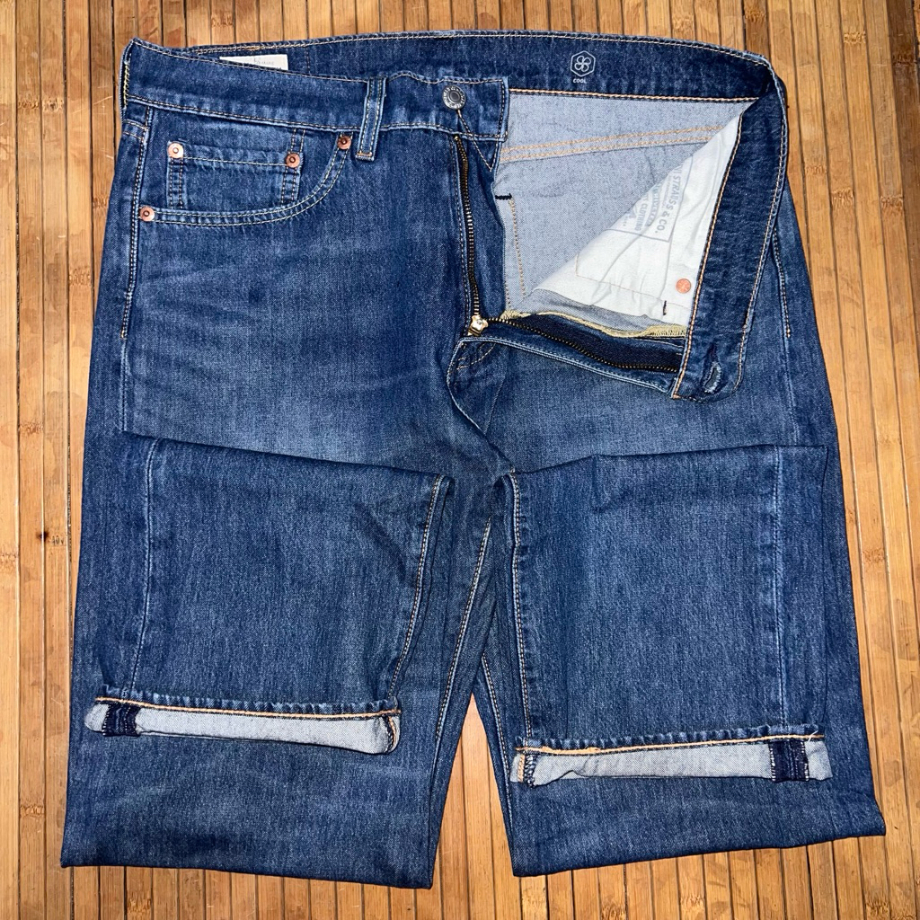 LEVIS 505 PERFORMANCE COOL MAX REGULAR FIT STRETCH JEANS