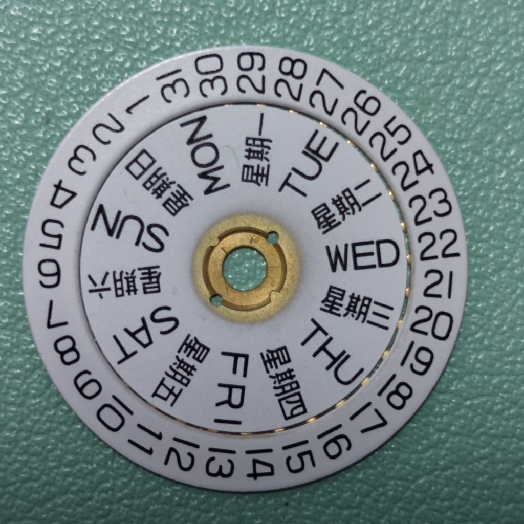 Kalender Tanggal & Hari Eta Automatic 2836 Posisi Jam 3