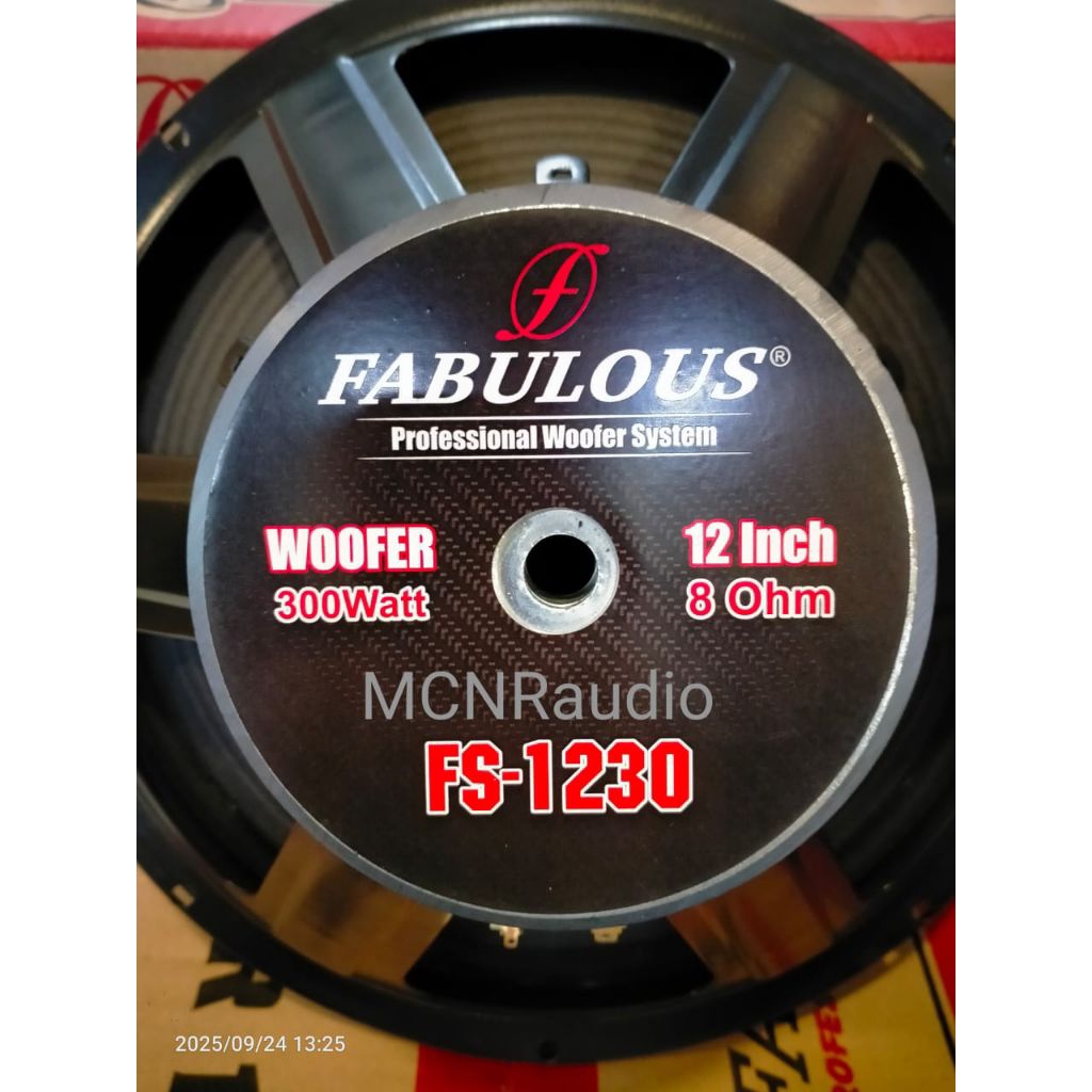 FABULOUS 1230 SPEAKER KOMPONEN 12 INCH MID RANGE