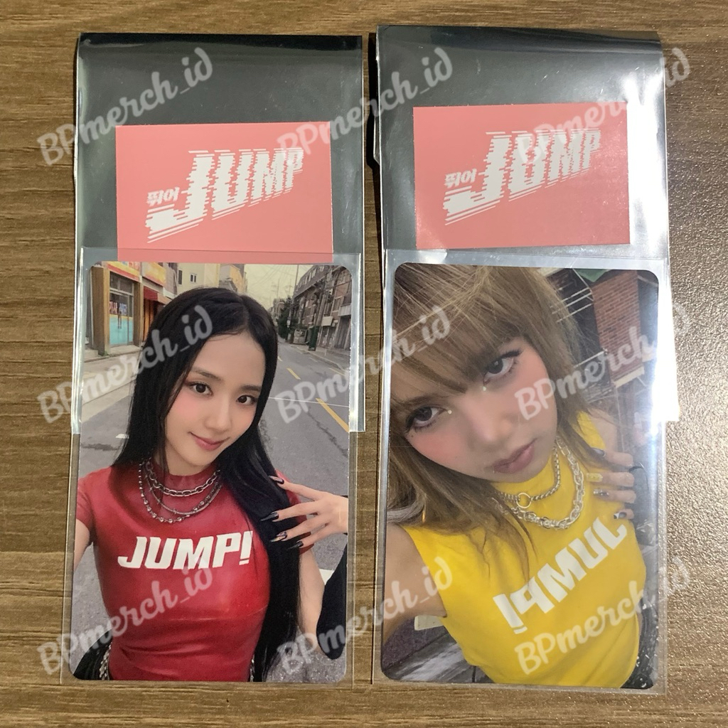 BLACKPINK JUMP DEADLINE JAPAN PHOTOCARD BENEFIT