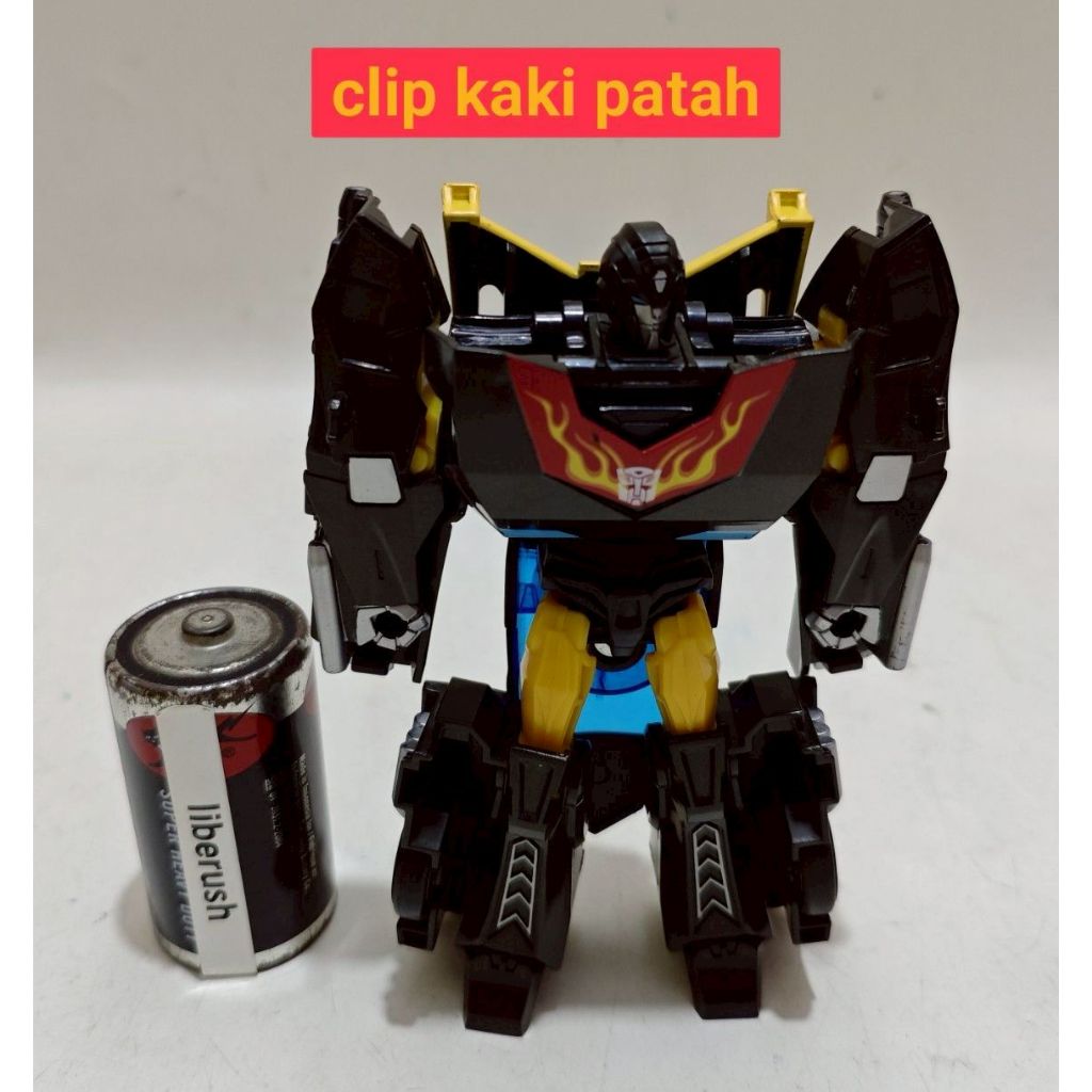 Minus Transformers bumblebee cyberverse adventures action attackers warrior class tealth force hot r