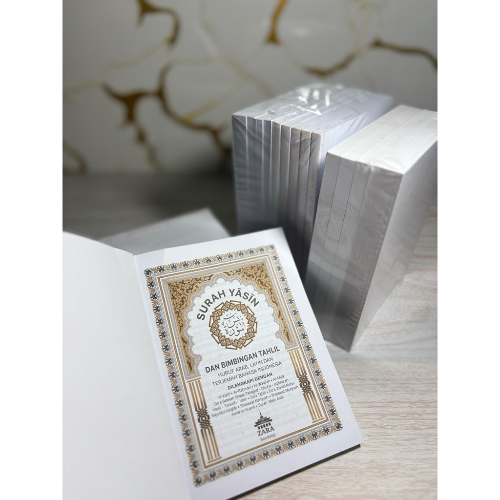 BLANGKO BUKU YASIN DAN TAHLIL 208 HAL HVS ZARA (NON COVER)