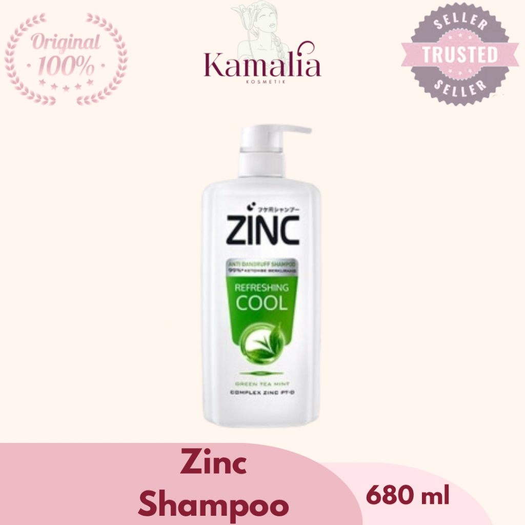 Zinc Shampo Antiketombe Refeshing Cool / Zinc 680ml