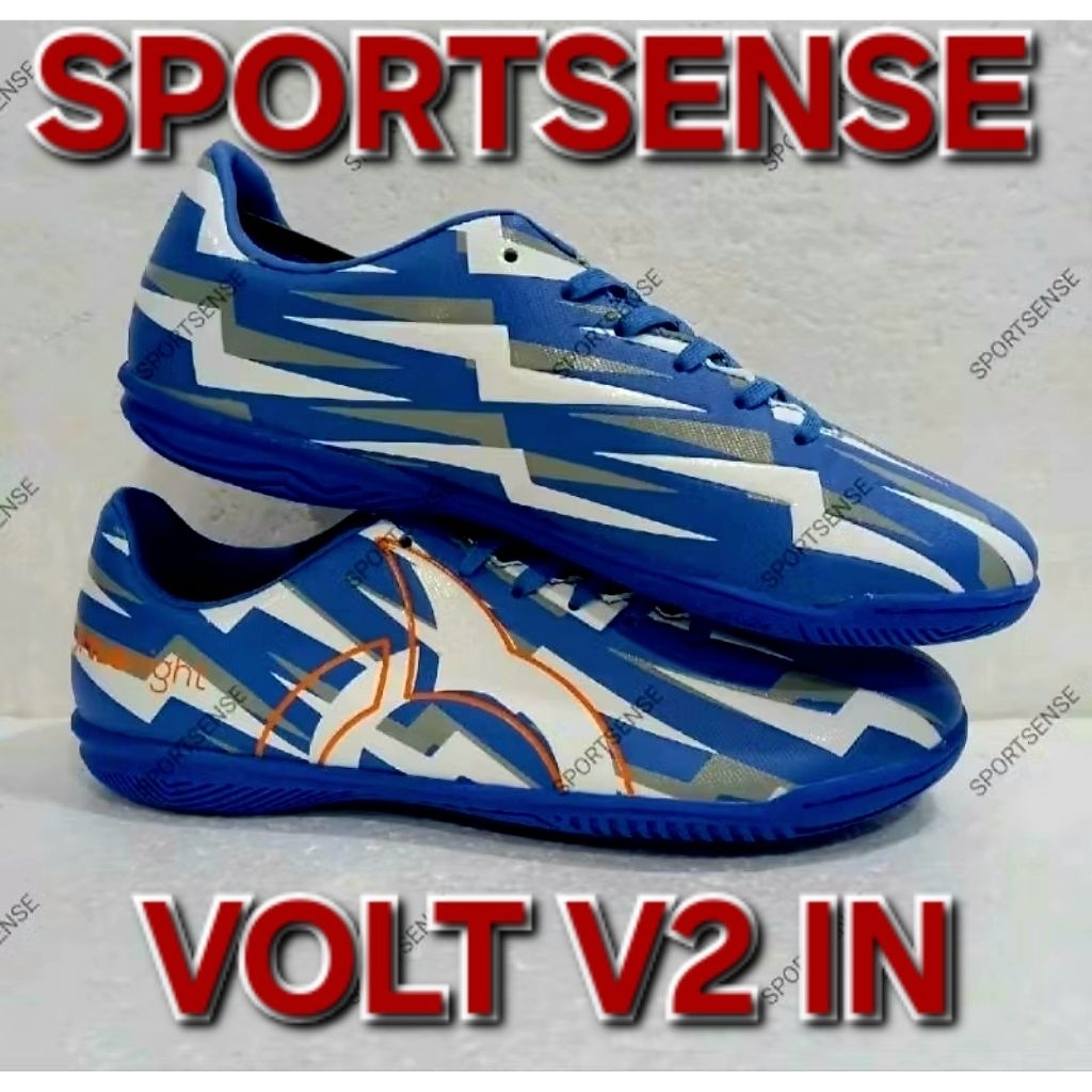 Sepatu Futsal Ortus Eight OrtusEight Volt V2 IN Original Bonus Kaos Kaki