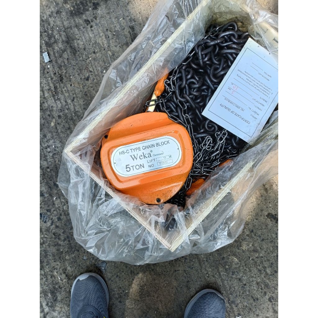 chain block 5 ton 3 meter weka germany