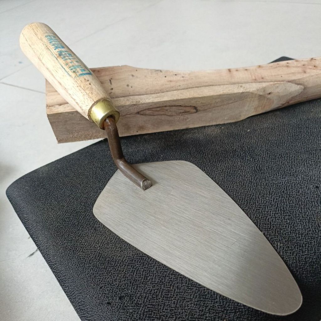 Sendok Cetok Semen  Galur Asli ori 18 cm paku 4