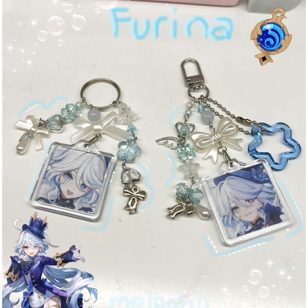 Gantungan Kunci Furina Genshin Impact Furina Keychain Genshin Impact