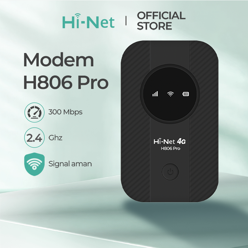 HINET H806ro Router Mini 4G Wifi 300Mbps/Modem MIFI LTE/WiFi Portabel Seluler/Router Kartu