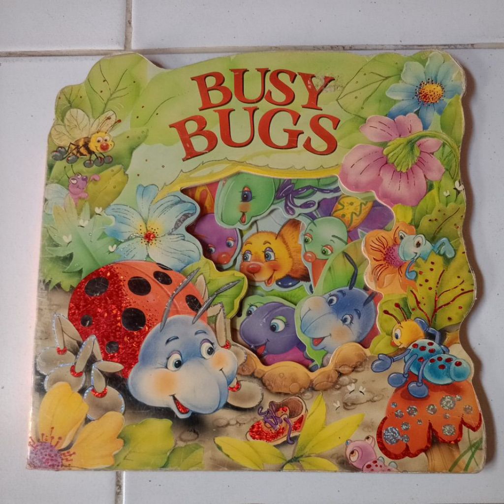 busy bug boardbook (preloved)