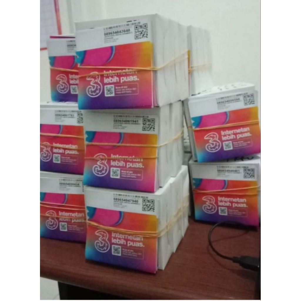 KARTU PERDANA THREE TRI KOSONGAN KPK 0K