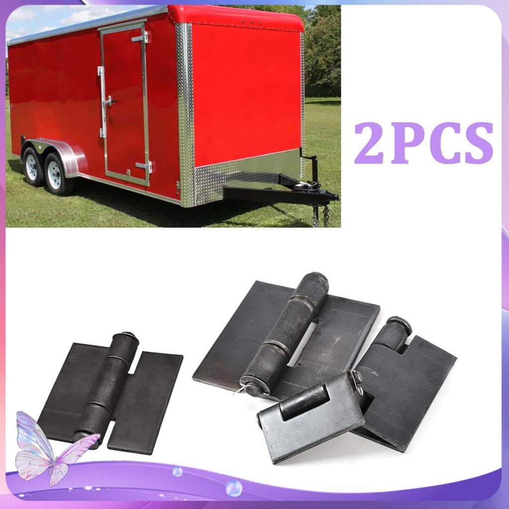 2pcs Engsel Bak Mobil Pick Up Engsel Kupu Rapat Engsel Pintu Besi Henderson