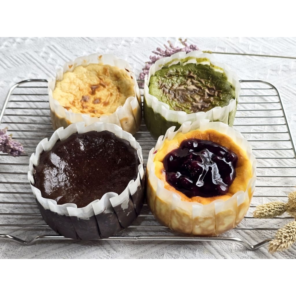 MINI BURNT CHEESECAKE