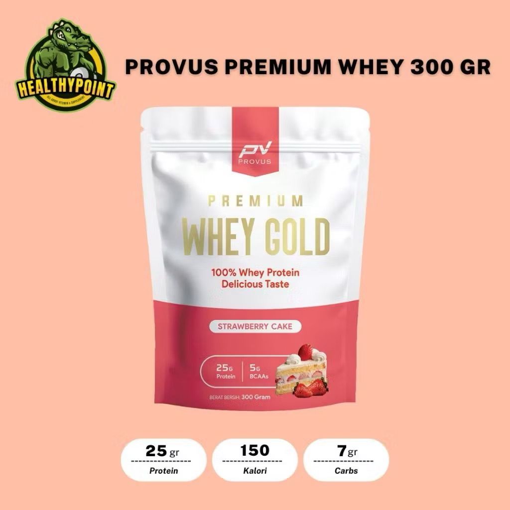 Provus Premium Whey Gold 300 Gram Whey Protein Concentrate