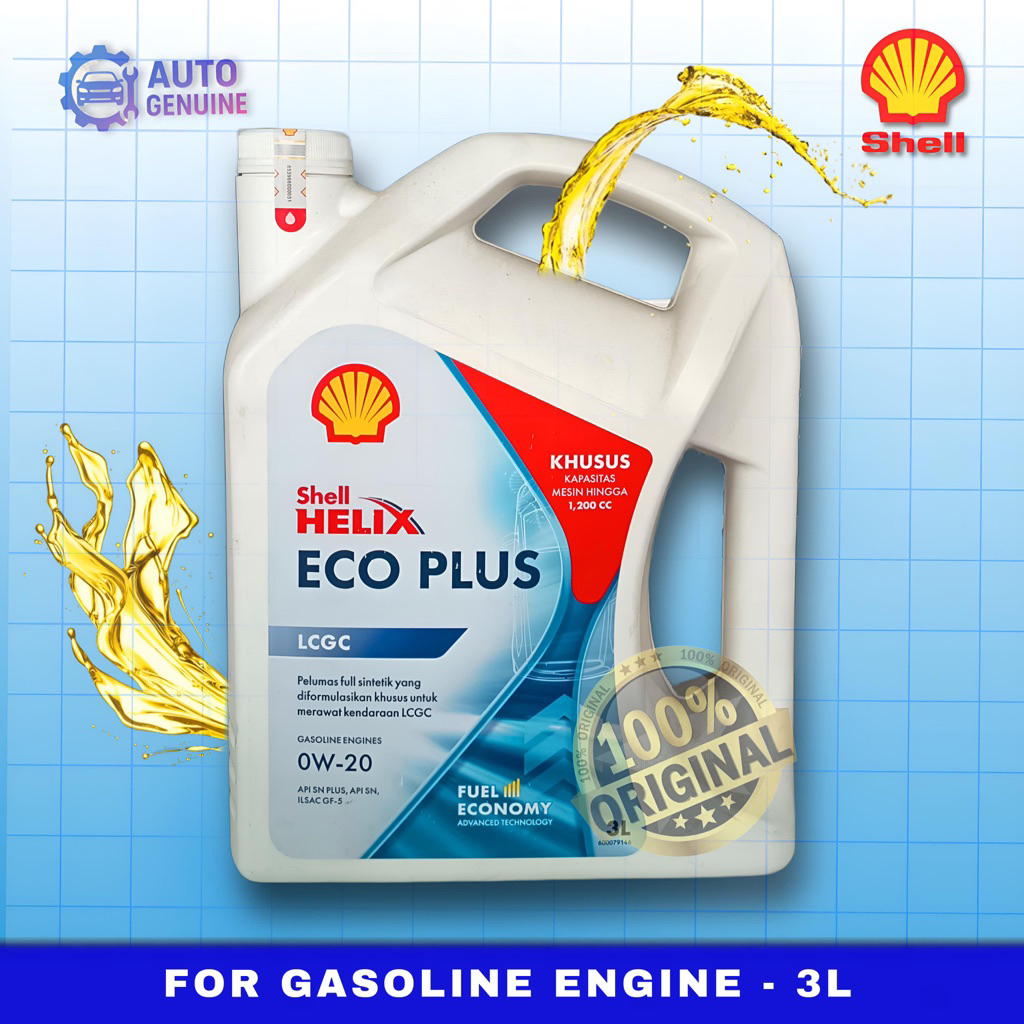Shell Helix Eco Plus 3 Liter