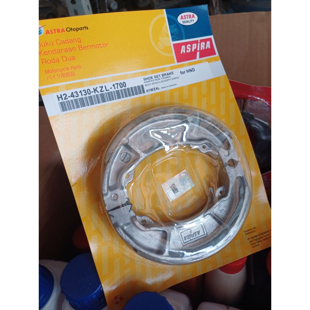 KAMPAS REM BELAKANG VARIO BEAT SCOOPY ASPIRA