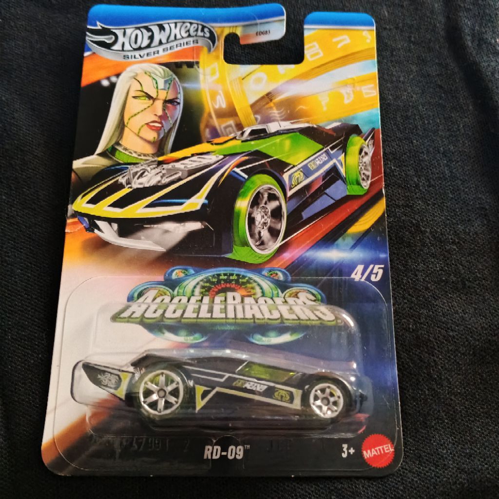 hot wheels acceleracers rd-09 hot wheels silver series