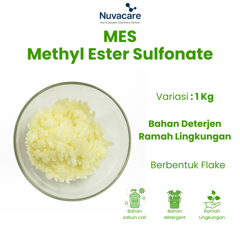 MES FLAKES/ Methyl Ester Sulfonate / Metil Ester Sulfonat / Surfaktan Nabati / Bahan Detergen