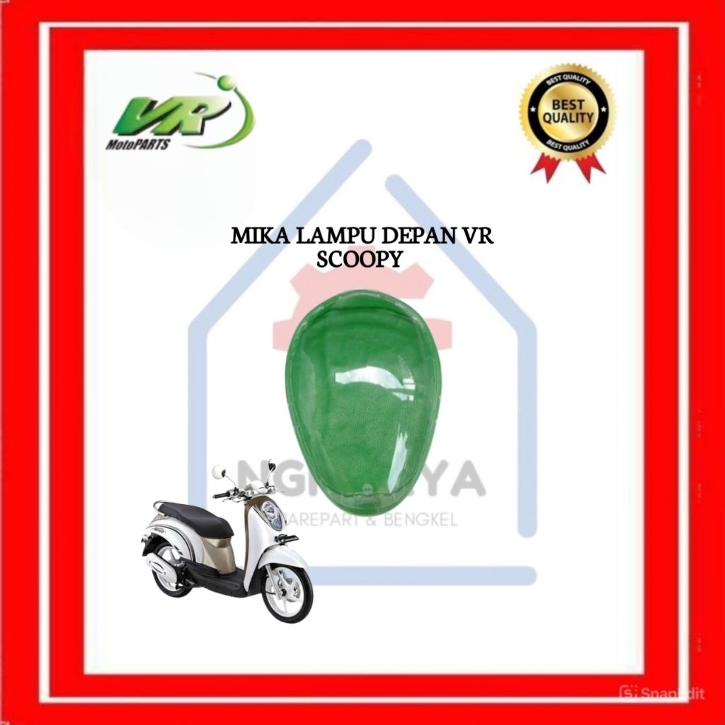 MIKA KACA LAMPU DEPAN SCOOPY SCOOPY FI SCOOPY FI 2017 SCOOPY 2020 GENIO VR