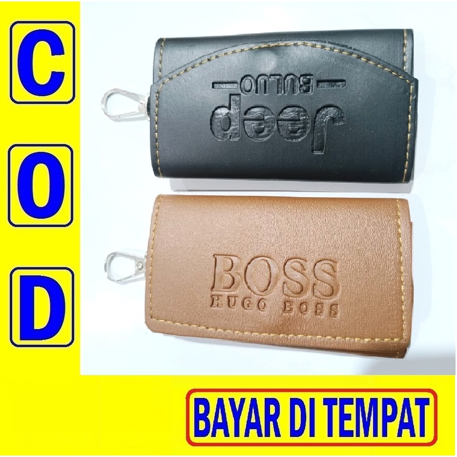 GANTUNGAN KUNCI STNK MOTIF Dompet Stnk Kulit Tulisan Jeep Boss