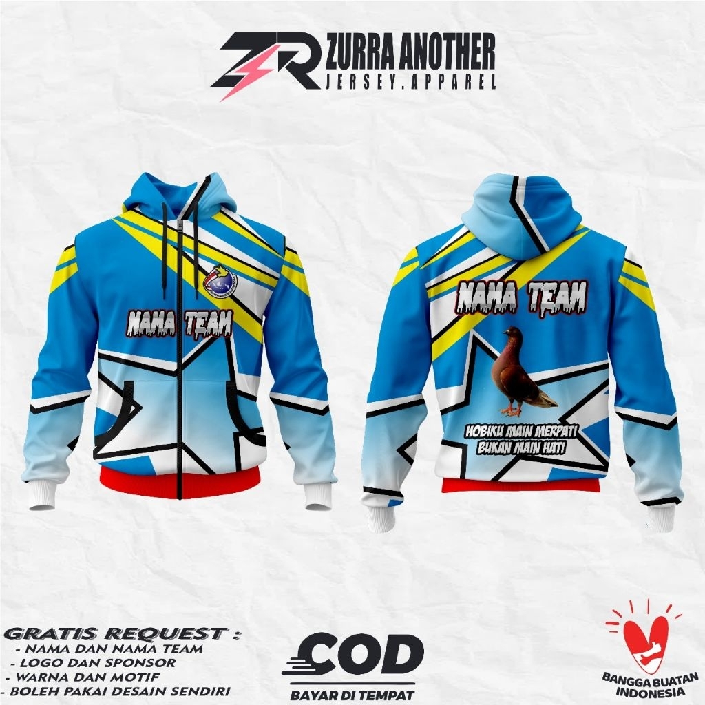 jaket merpati custom/jaket merpati bebas request desain/jaket merpati gratis request desain