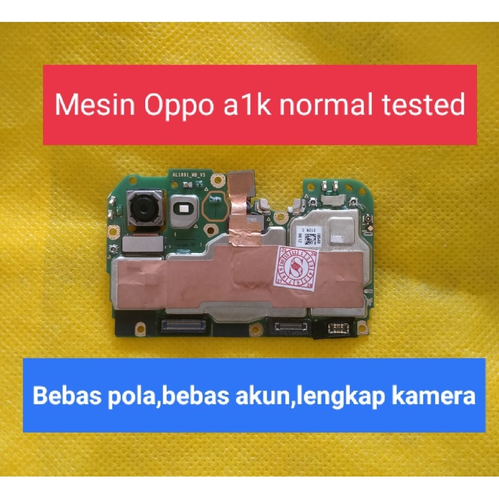 Mesin Oppo a1k normal